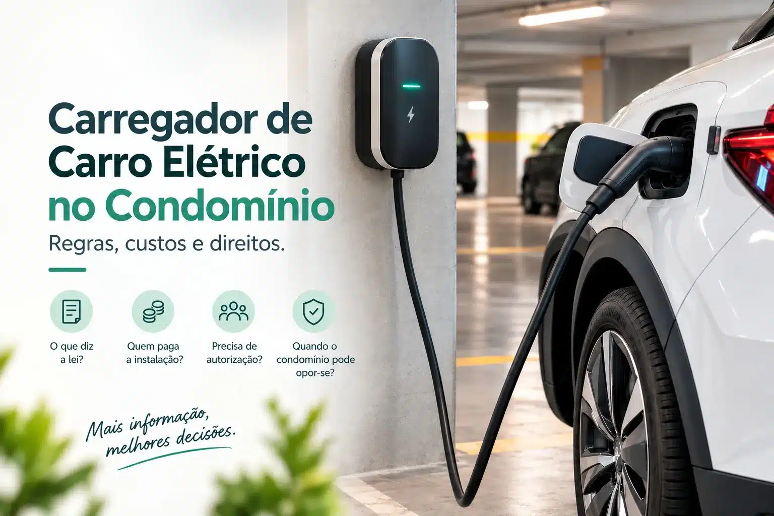 carregamento elétrico no condomínio